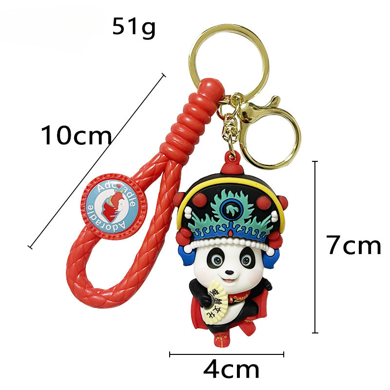 Wholesale Peking Opera Panda Keychain